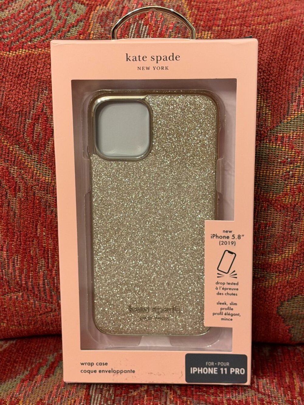 Kate Spade New York Gold Glitter iPhone 11 Pro Case – New in Box